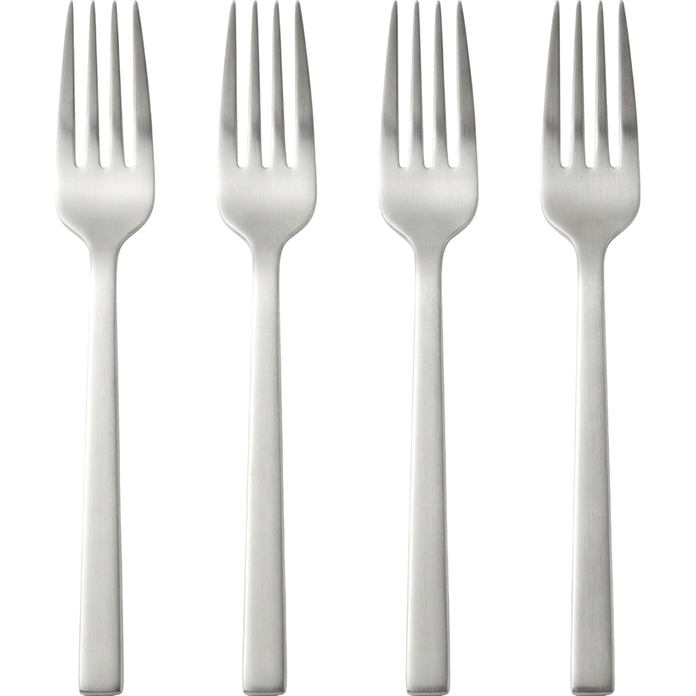 Biat Stainless Steel Dinner Forks 21 cm Satin Set of 4 - Product view